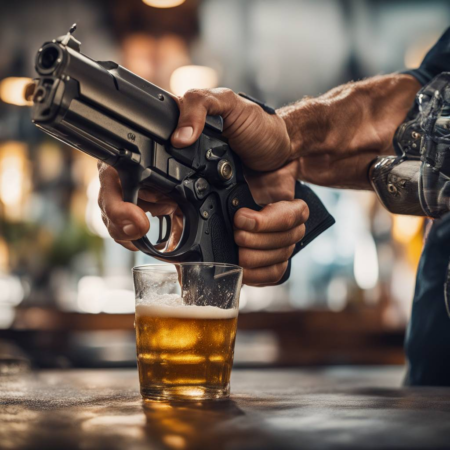 Florida man allegedly fires gun near officers, then cracks open beer