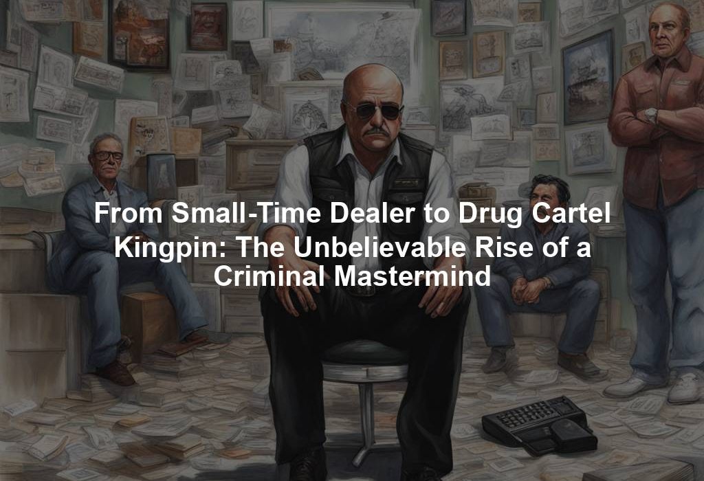From Small-Time Dealer to Drug Cartel Kingpin: The Unbelievable Rise of a Criminal Mastermind