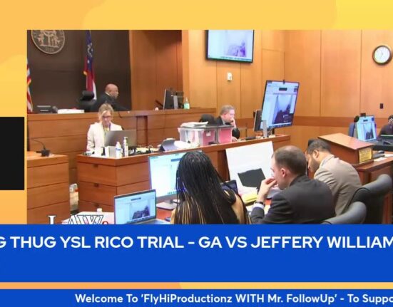 Young Thug YSL RICO Trial - GA vs Jeffery Williams - Day 96