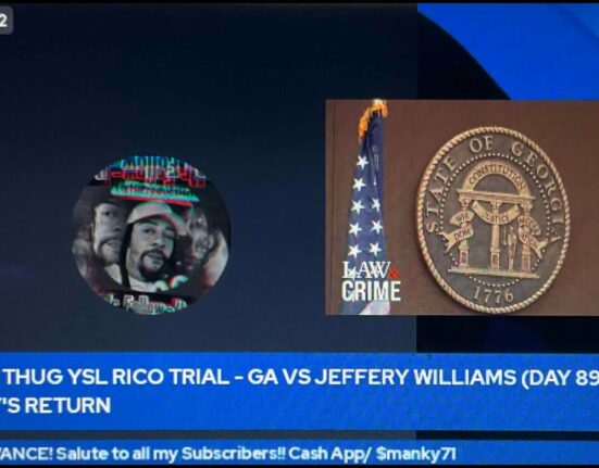 Young Thug YSL RICO Trial - GA vs Jeffery Williams- Day 94 part 2