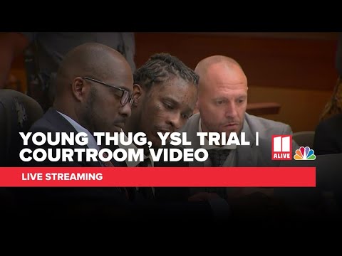 YSL, Young Thug trial | Watch live video from court on Wednesday, June 26