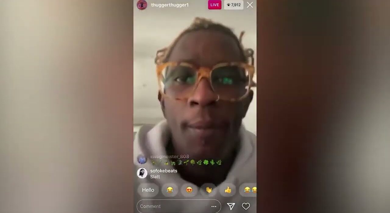 Young Thug On Instagram Live - June 18th, 2020