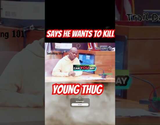 Snitch Says He Wants To Kill Young Thug In RICO Trial #rap #shorts #youngthug #news #thugricotrial