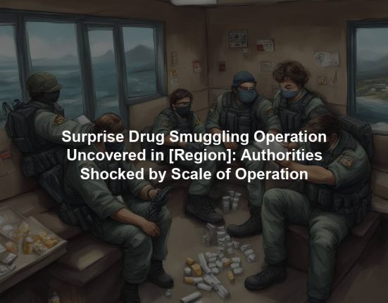Surprise Drug Smuggling Operation Uncovered in [Region]: Authorities Shocked by Scale of Operation