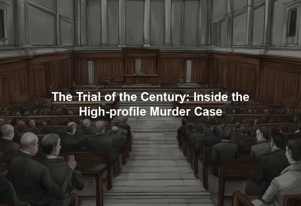 The Trial of the Century: Inside the High-profile Murder Case