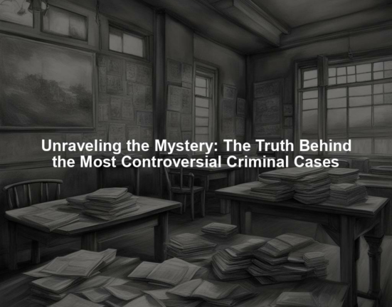 Unraveling the Mystery: The Truth Behind the Most Controversial Criminal Cases