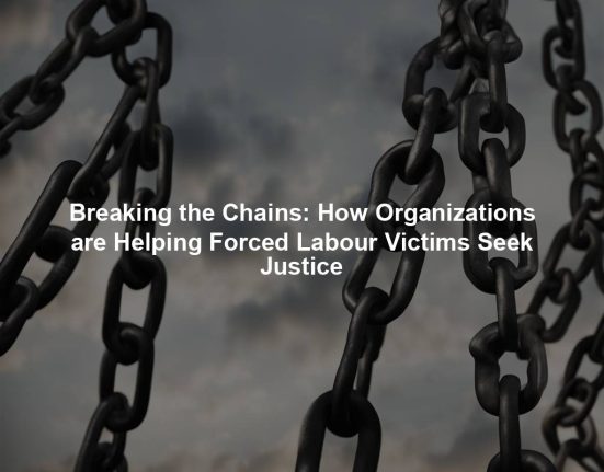 Breaking the Chains: How Organizations are Helping Forced Labour Victims Seek Justice