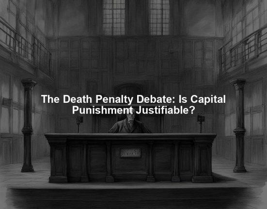 The Death Penalty Debate: Is Capital Punishment Justifiable?