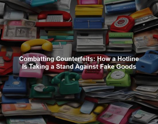 Combatting Counterfeits: How a Hotline Is Taking a Stand Against Fake Goods