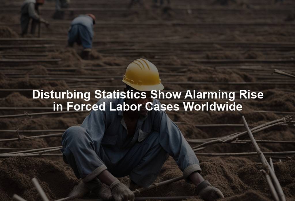Disturbing Statistics Show Alarming Rise in Forced Labor Cases Worldwide