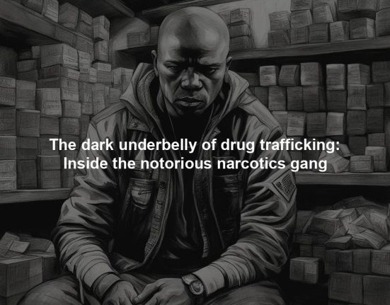 The dark underbelly of drug trafficking: Inside the notorious narcotics gang