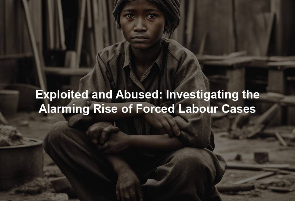 Exploited and Abused: Investigating the Alarming Rise of Forced Labour Cases