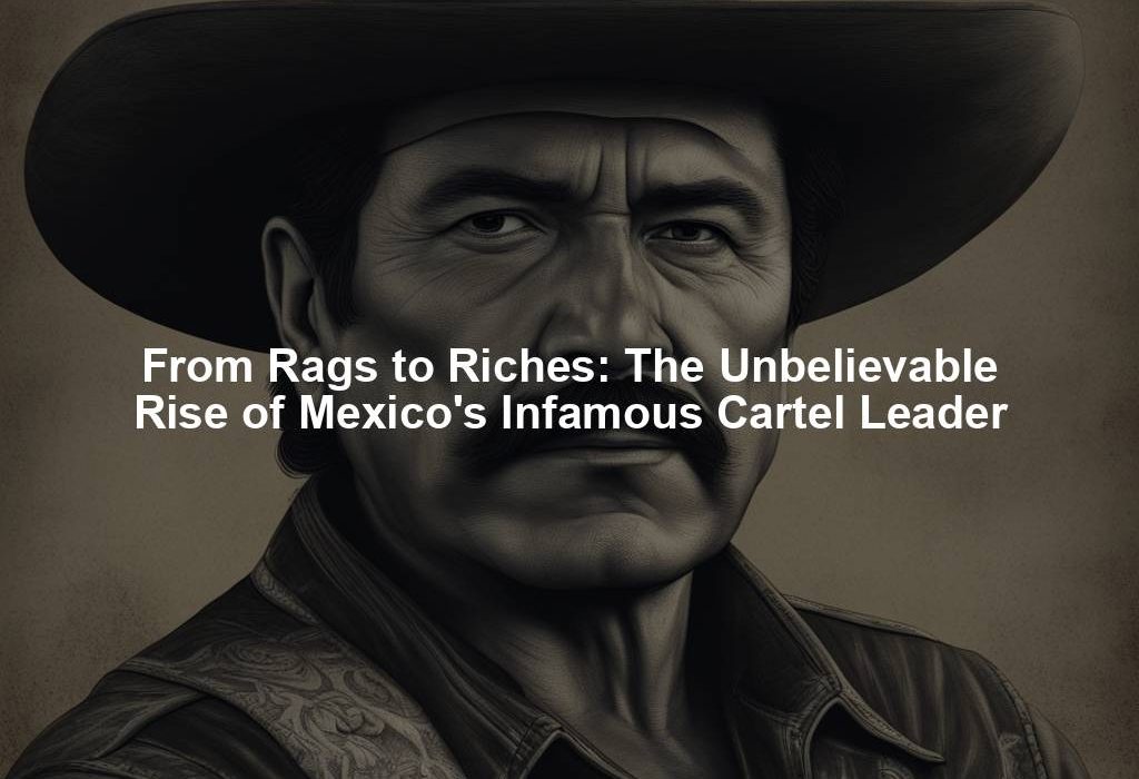From Rags to Riches: The Unbelievable Rise of Mexico's Infamous Cartel Leader