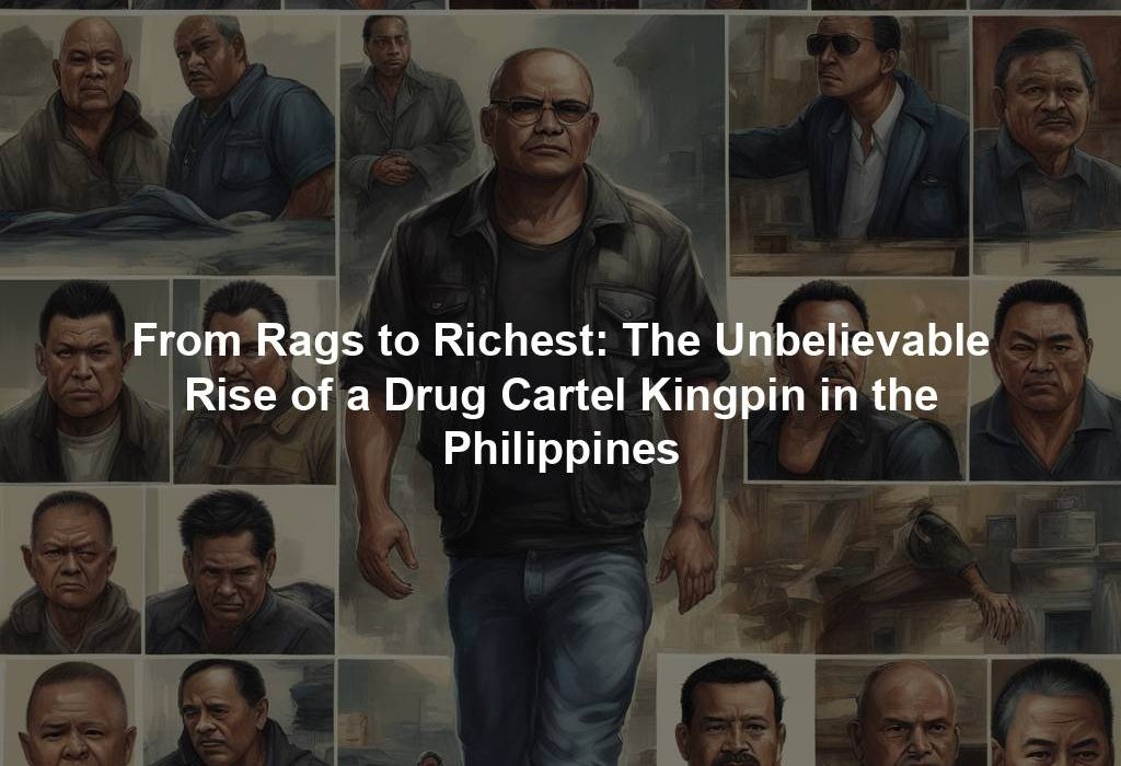 From Rags to Richest: The Unbelievable Rise of a Drug Cartel Kingpin in the Philippines