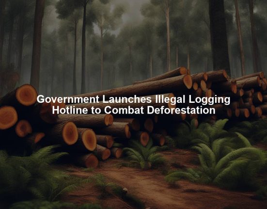 Government Launches Illegal Logging Hotline to Combat Deforestation