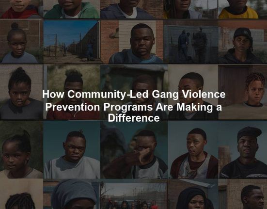 How Community-Led Gang Violence Prevention Programs Are Making a Difference