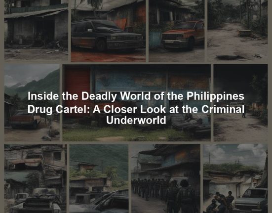 Inside the Deadly World of the Philippines Drug Cartel: A Closer Look at the Criminal Underworld