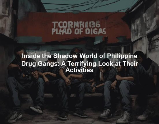 Inside the Shadow World of Philippine Drug Gangs: A Terrifying Look at Their Activities