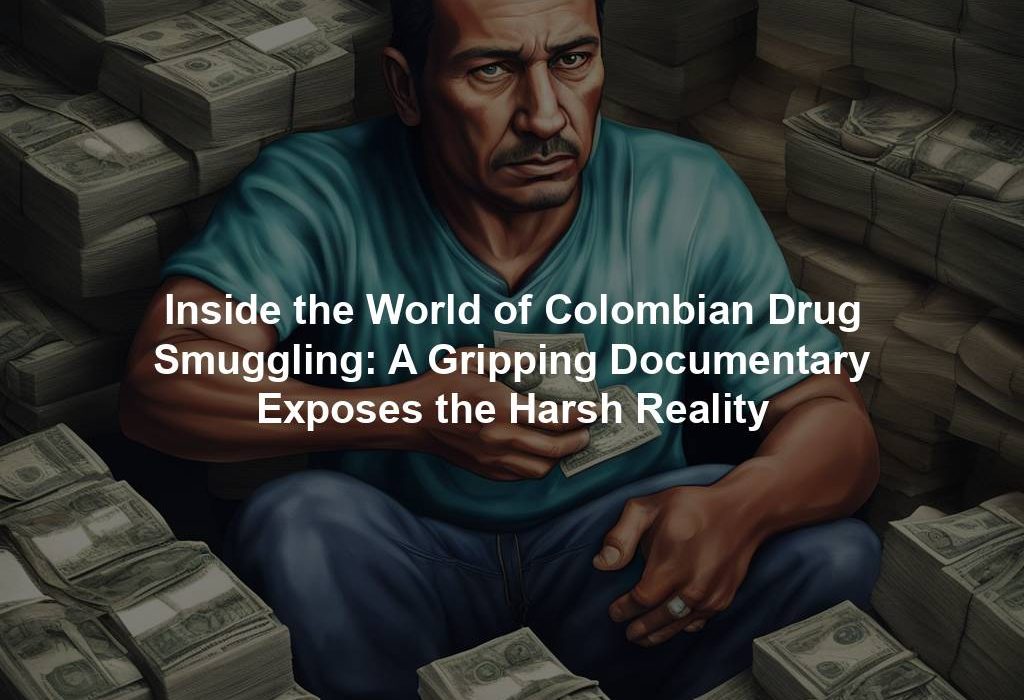Inside the World of Colombian Drug Smuggling: A Gripping Documentary Exposes the Harsh Reality