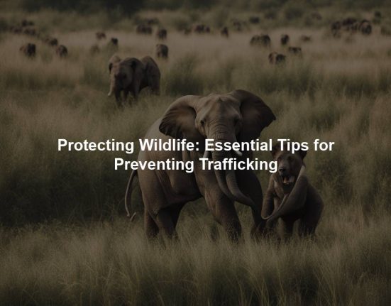 Protecting Wildlife: Essential Tips for Preventing Trafficking
