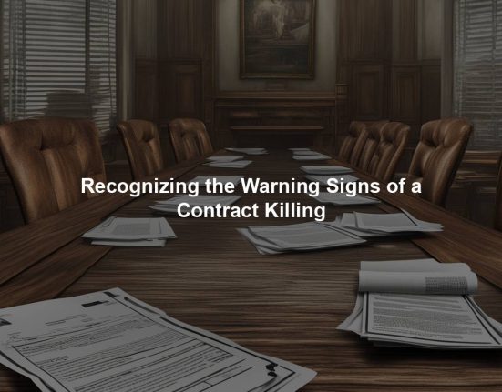 Recognizing the Warning Signs of a Contract Killing