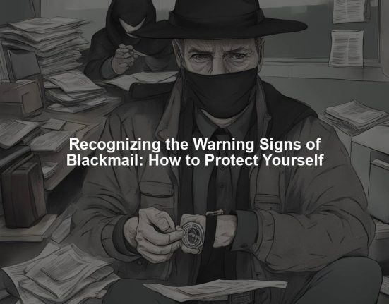 Recognizing the Warning Signs of Blackmail: How to Protect Yourself
