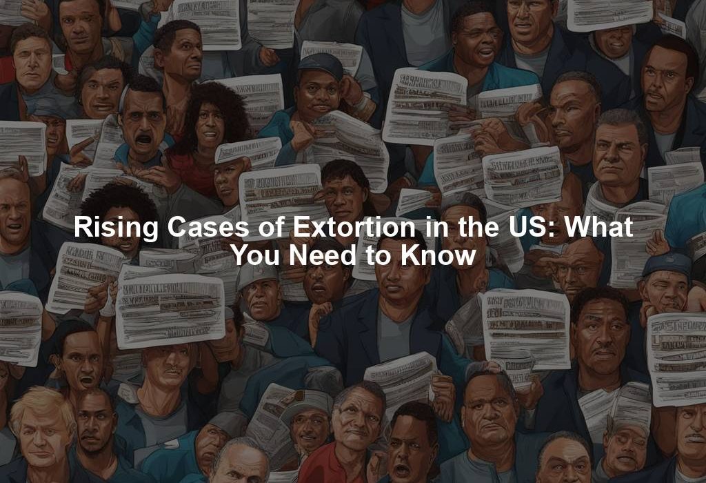 Rising Cases of Extortion in the US: What You Need to Know