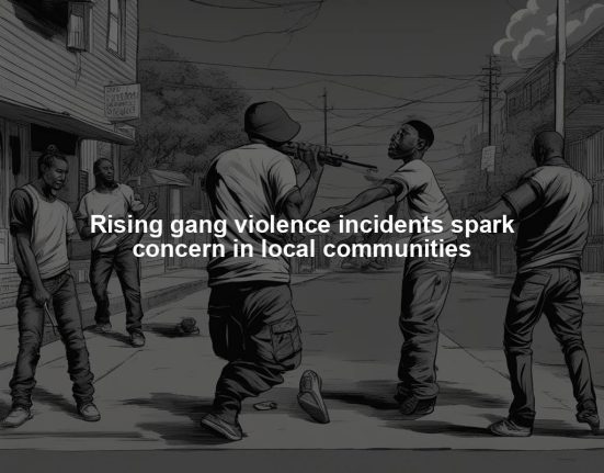 Rising gang violence incidents spark concern in local communities