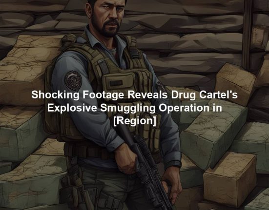 Shocking Footage Reveals Drug Cartel's Explosive Smuggling Operation in [Region]