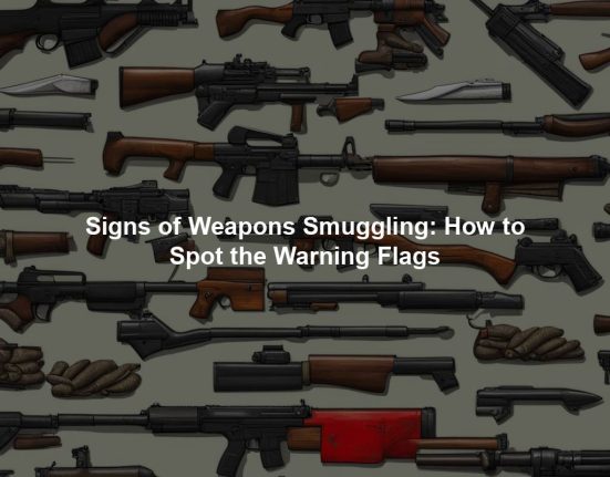 Signs of Weapons Smuggling: How to Spot the Warning Flags