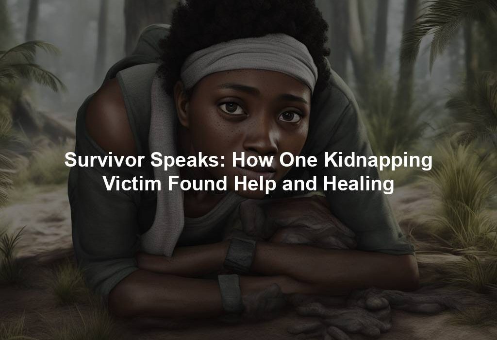 Survivor Speaks: How One Kidnapping Victim Found Help and Healing