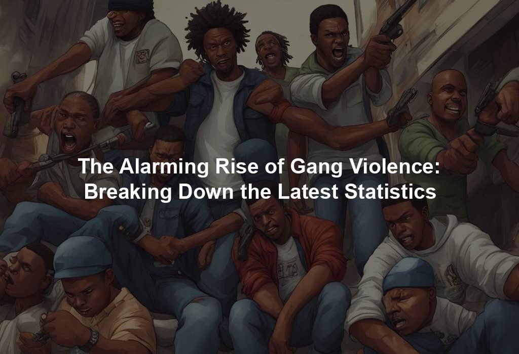 The Alarming Rise of Gang Violence: Breaking Down the Latest Statistics