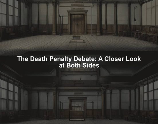 The Death Penalty Debate: A Closer Look at Both Sides