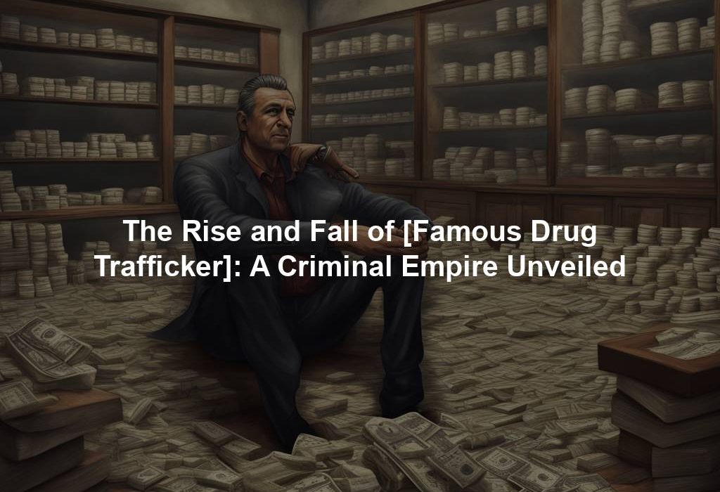 The Rise and Fall of [Famous Drug Trafficker]: A Criminal Empire Unveiled