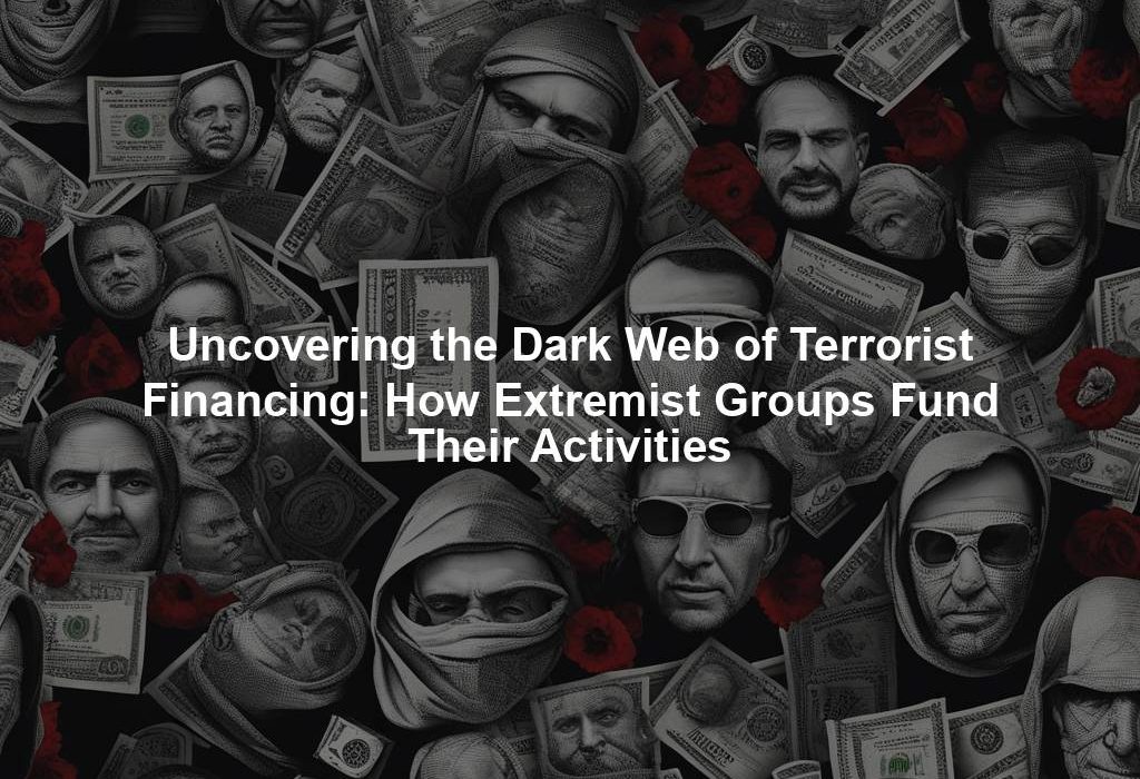 Uncovering the Dark Web of Terrorist Financing: How Extremist Groups Fund Their Activities