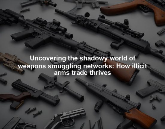 Uncovering the shadowy world of weapons smuggling networks: How illicit arms trade thrives