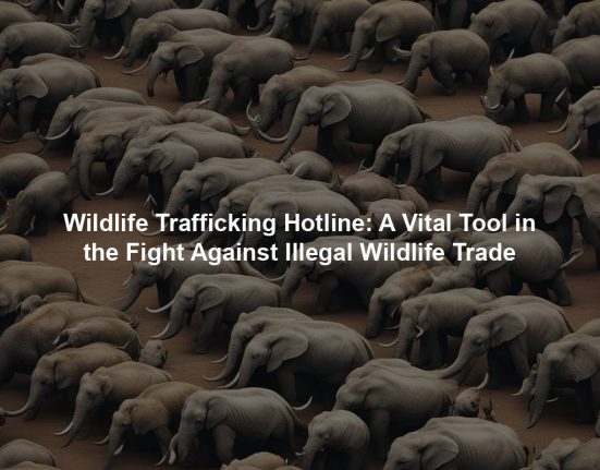 Wildlife Trafficking Hotline: A Vital Tool in the Fight Against Illegal Wildlife Trade