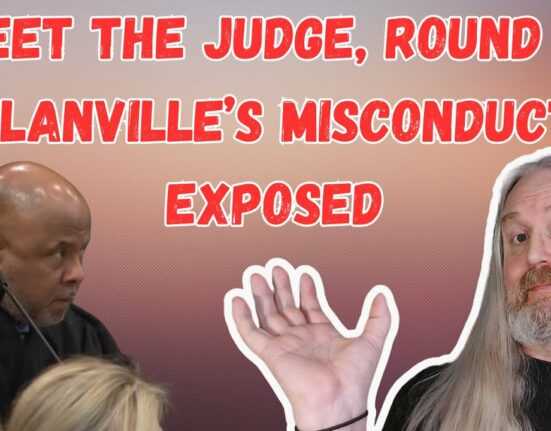 Yeet the Judge, Round 2. Glanvilles misconduct exposed in Writ of Mandamus.