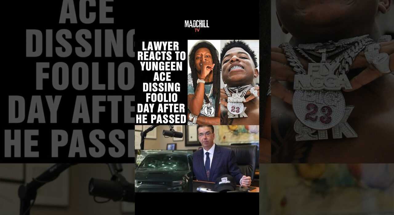 CRIMINAL LAWYER REACTS TO #YungeenAce DISSING #FOOLIO THE DAY AFTER HE PASSED ‼️👀