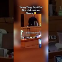 Young thug Rico trial is getting ferocious🎤#industry #drama #entertainment