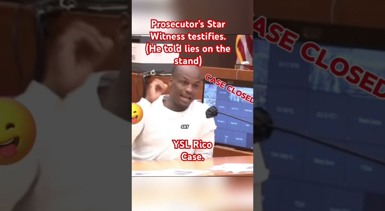 Lil woody testifies on the stand, that he lied in the Young Thug Rico Case🎤#industry #drama
