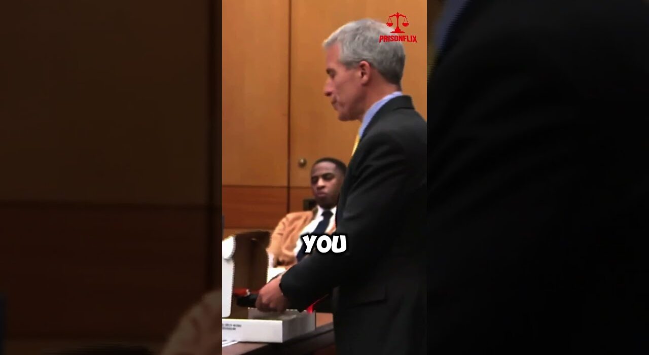 Thug’s Lawyer Points Gun at Court 🤣