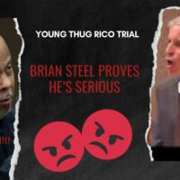 Young Thug Ysl Rico Trial, Brian Steel Shows Judge Glanville He's Not To Be Played With!!!